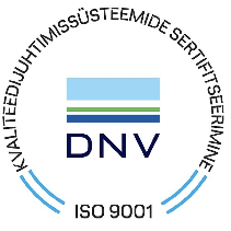 DNV ISO 9001 sertifikaat